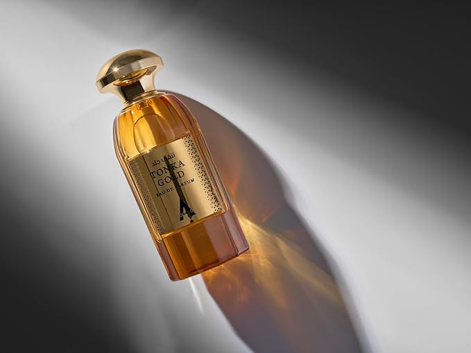 Tonka Gold Eau De Parfum Unisex 100Ml 3.4Oz - Luxurious and Long Lasting Fragrance With Top Notes Of Cognac, Cinnamon and Plum