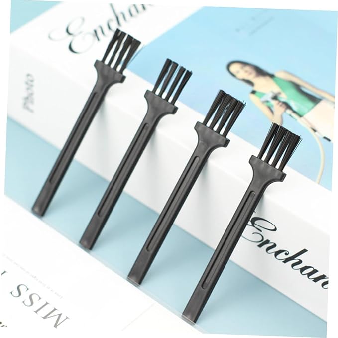 Angoily 150pcs Electric Shaver Razor Cleaning Brush Beard Hair Cleaner Hair Clipper Brush Versatile Barber Shop