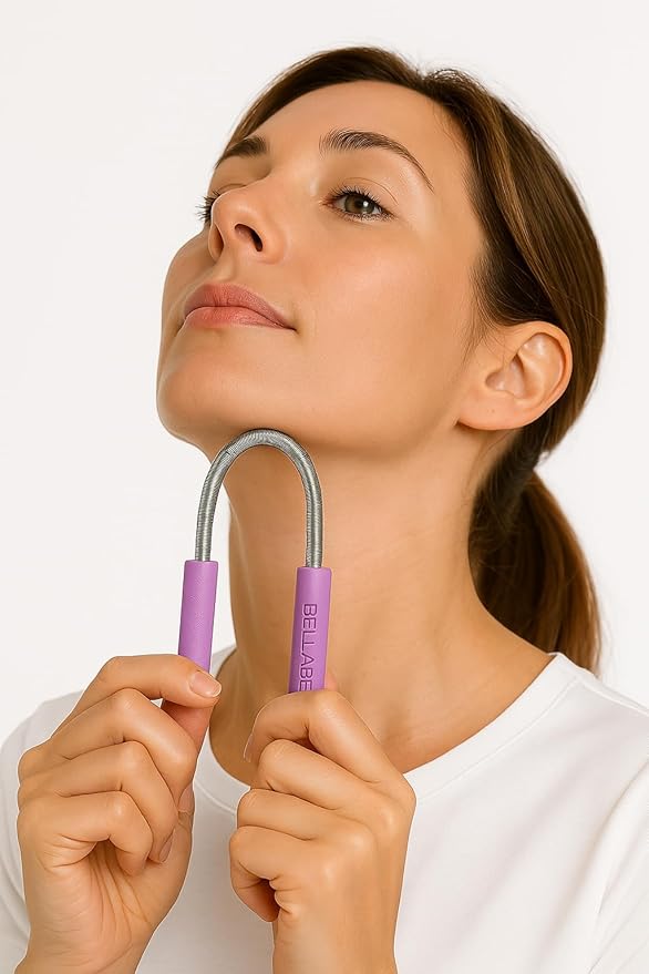 Bellabe Facial Hair Remover for Women, Made in USA, Spring Hair Remover for Face and Chin, Gentle Spring Facial Hair Remover Tool for Facial Hair Removal, Chin Hair Remover for Women Face
