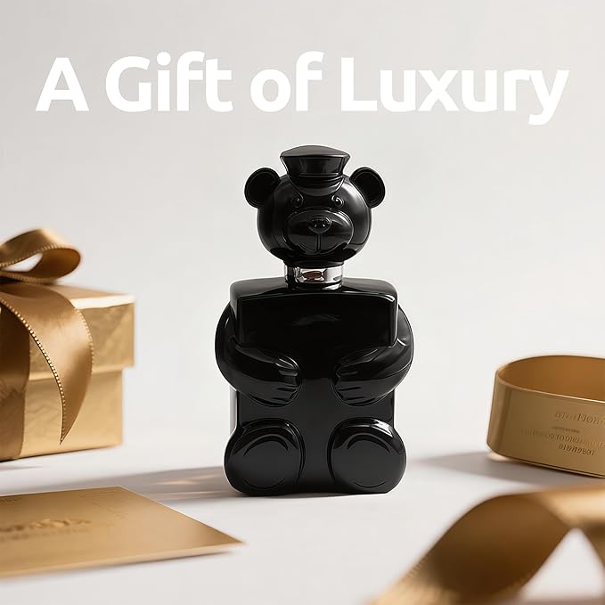 Men's Cologne Gift Set Pack of 2 Urban Toy & Honey Black- 3.4 Fl Oz Each | Amber Floral & Vanilla Leather Fragrance | Eau de Toilette Duo for Daily & Special Occasions