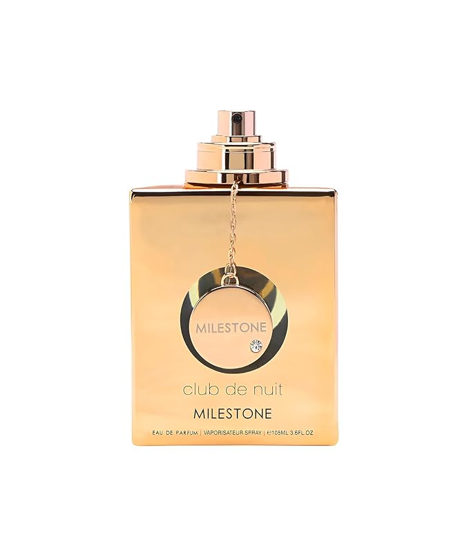 Armaf Club De Nuit Milestone for Unisex Eau de Parfum Spray, 3.6 Ounce