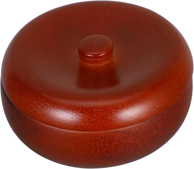 Razor Bowl Mug Wooden Shaving Bowl Lid Shave Soap Cup Shaving Cream for Men