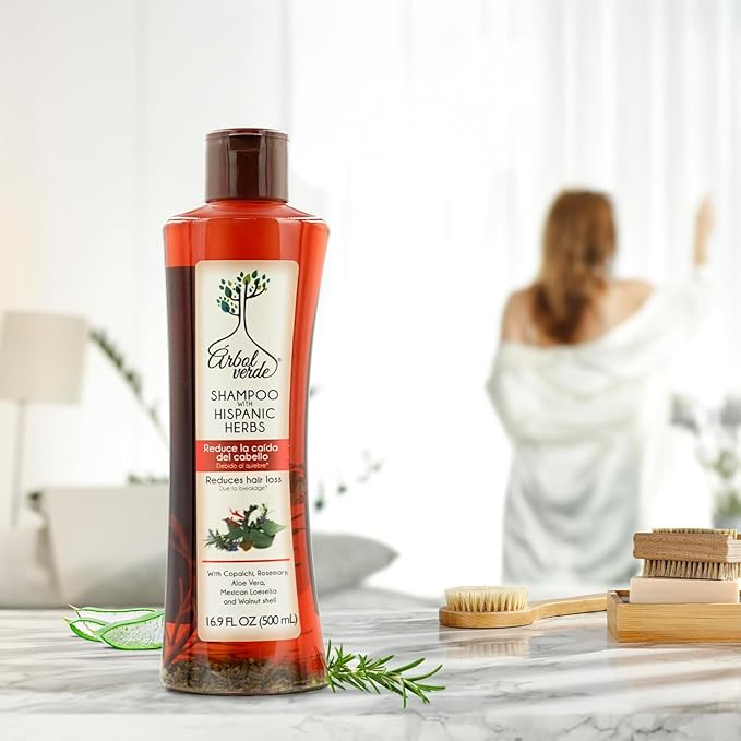 Arbol Verde Natural Anti Hair Loss Shampoo 16.9 fl oz (Pack of 2)