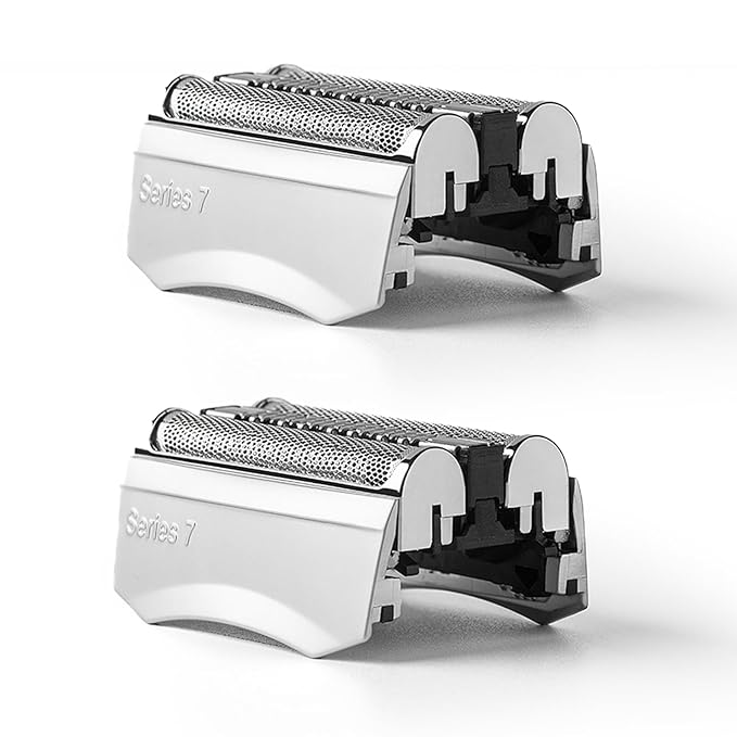 70S Series 7 Replacement Shaver Heads Compatible with Braun S7 Replacement Head Wet and Dry, 70s Blades for Braun Series 7 Electric Foil Shavers 720,750CC, 760CC,790CC,9565