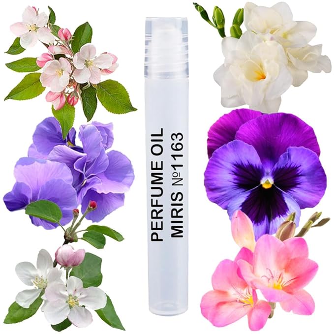 MIRIS No. 1163, Inspired by Angels Only, Long-Lasting Perfume Oil for Women Roll-On, Rollerball 0.34 Fl Oz / 10 ml