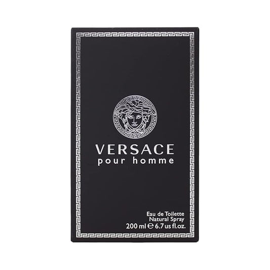 Versace Pour Homme for Men Eau de Toilette Spray, 6.7 Ounce