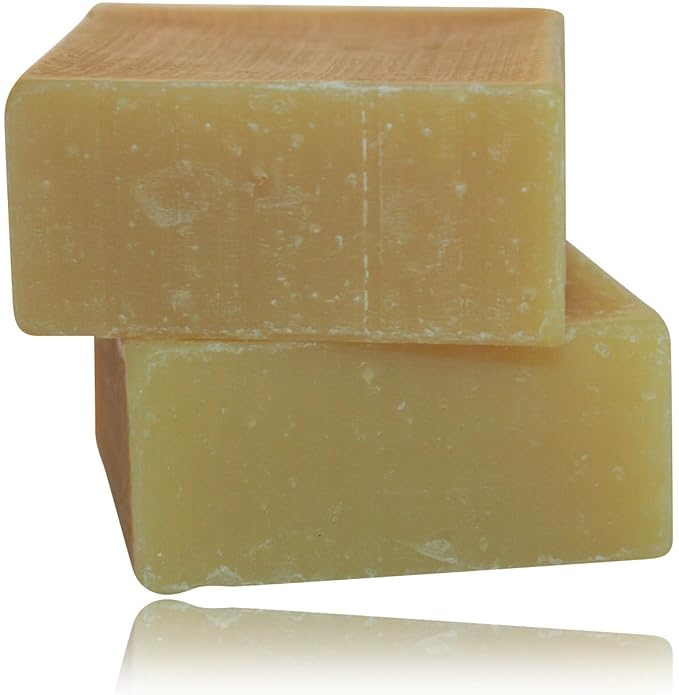 Organic Shaving Soap Lemon Fresh UnisexTwo 3.75 oz Bars5in1 (Shave Shampoo Cond. Body & Beard Soap) Certified Organic by Oregon TilthMade W/Softening Butters & Oils & Org. Lemon Essen. Oil