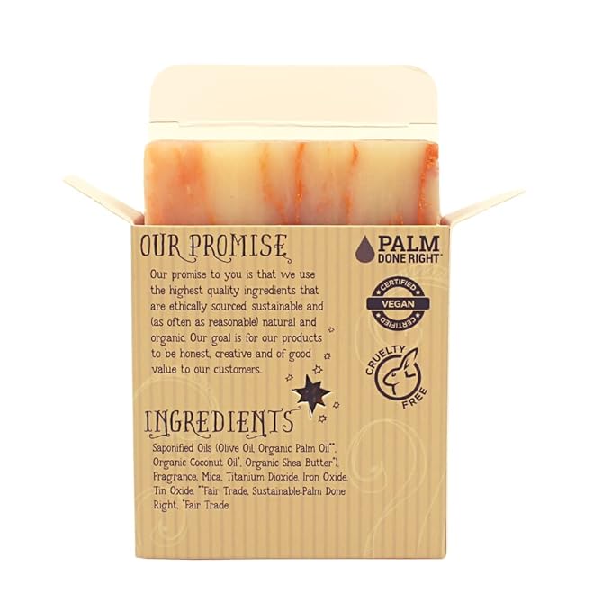 Natural White Tea Ginger Bar Soap - Gentle Cleansing for Sensitive Skin, Floral - 3 Pack