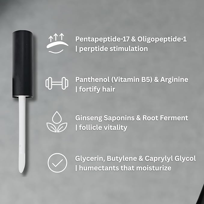 The Men Pen Eyebrow Boosting + Caffeine Kit | Eyebrow, Beard and Hair Filler | Waterproof, Long Lasting, Sweat Proof - Brown