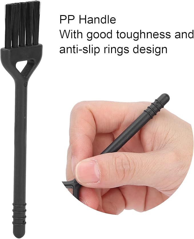 Agatige 10PCS Electric Shaver Cleaning Brushes, Mini Nylon Double Sided Clipper Brush Shaver Cleaner