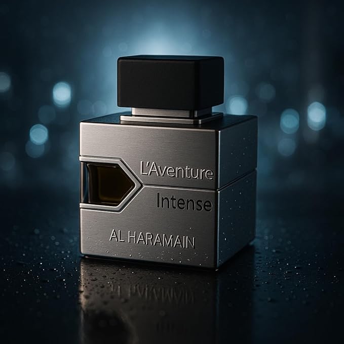 Al Haramain L'Aventure Intense for Men Eau de Parfum Spray, 3.4 Ounce