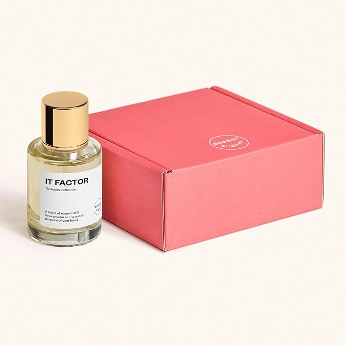 Dossier Originals - IT FACTOR - Eau de Parfum - 50 ML - For Women Men Unisex - Long-lasting Perfume Crafted in France - Vegan - Pure Infused - Perfume Spray