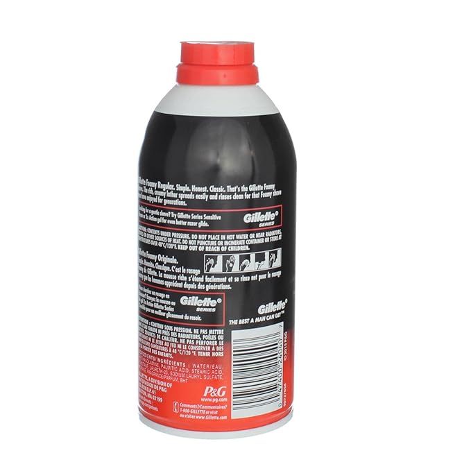 Gillette Foamy Shaving Cream, Regular - 11 oz - 2 pk
