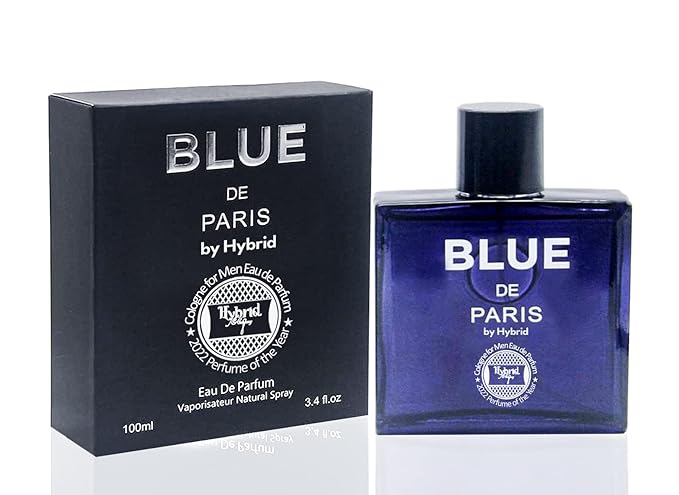 Hybrid & Company Blue De Paris for Ceo Men’s Classic Scent Perfume Eau De Toilette Spray 100 ML