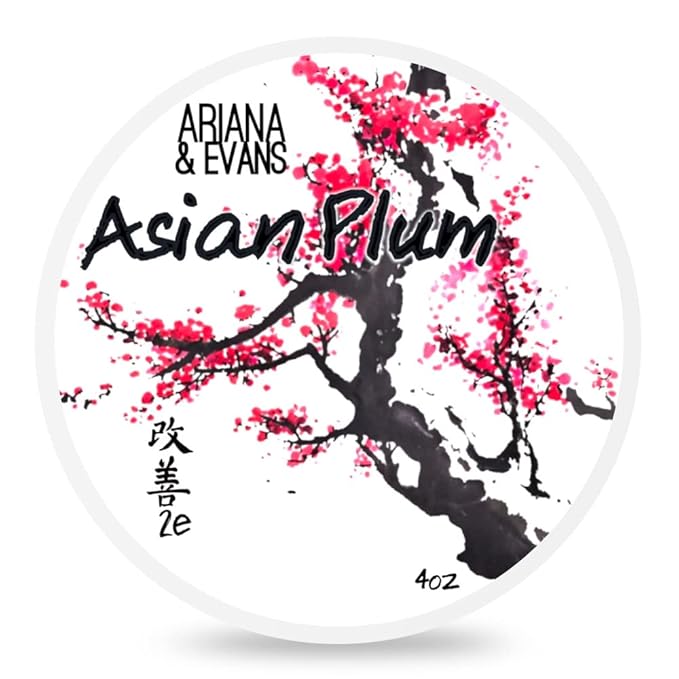 Ariana & Evans Shaving Soap, Asian Plum