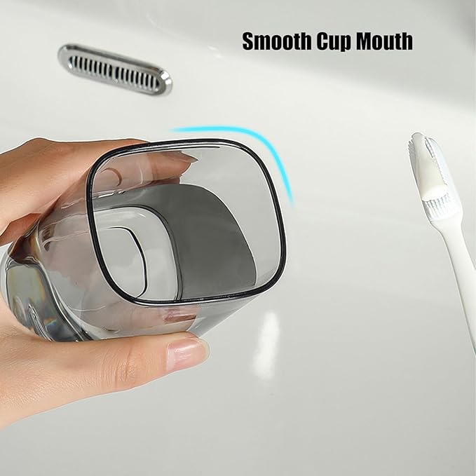 2Pcs Toothbrush Cup Toothbrush Travel Case, Travel Toothbrush Holder Case with Cover Portable Multifunctional Toothbrush Cover, Suitable for Travel Business Camping Bathroom School or Daily Uses