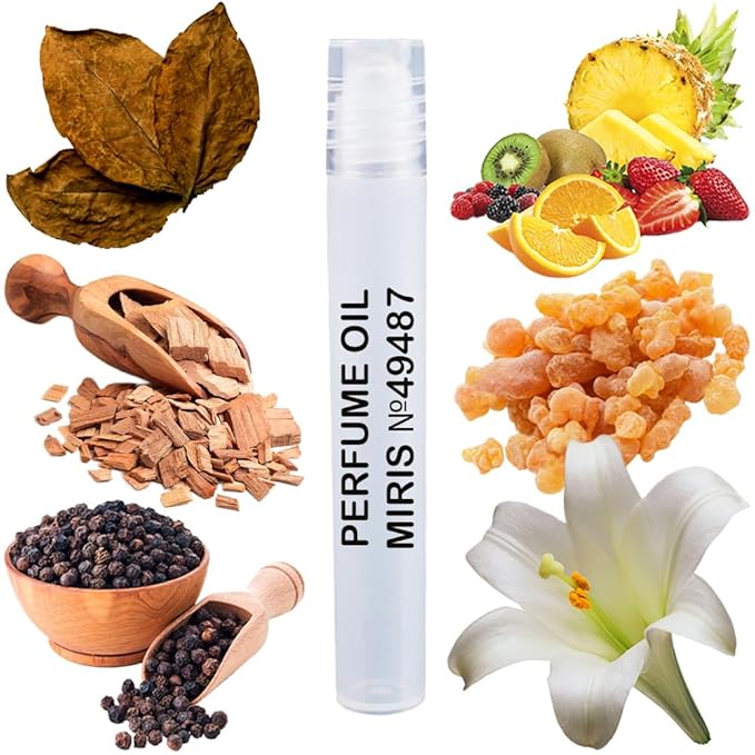 MIRIS No. 49487, Inspired by Belle d'Opiu, Long-Lasting Perfume Oil for Women Roll-On, Rollerball 0.34 Fl Oz / 10 ml