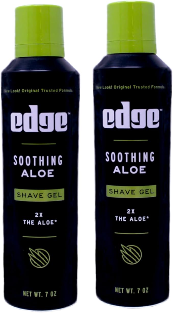 Edge Soothing Aloe Shave Gel - 7 oz - 2 pk