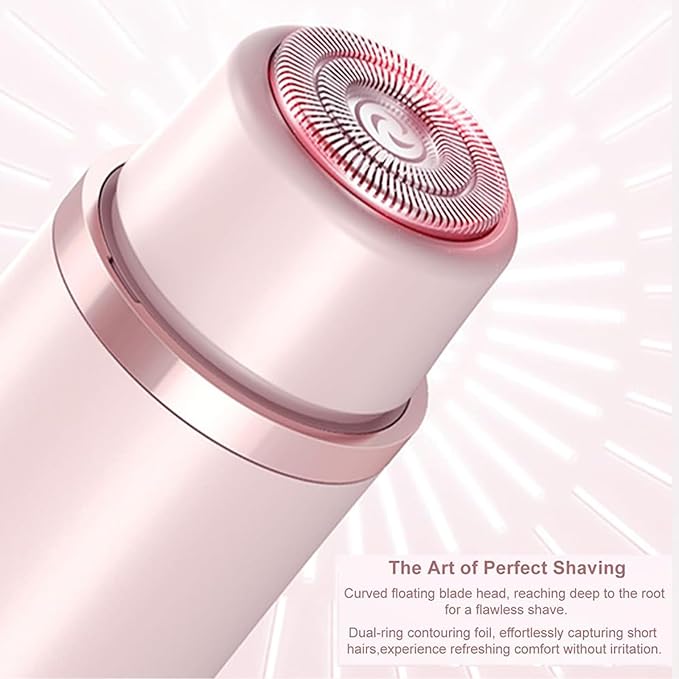 Bikini Shaver,2025 New Dual Head Shaver Women, 2 in 1 Wet & Dry Waterproof Electric Bikini Trimmer for Women,Purple2
