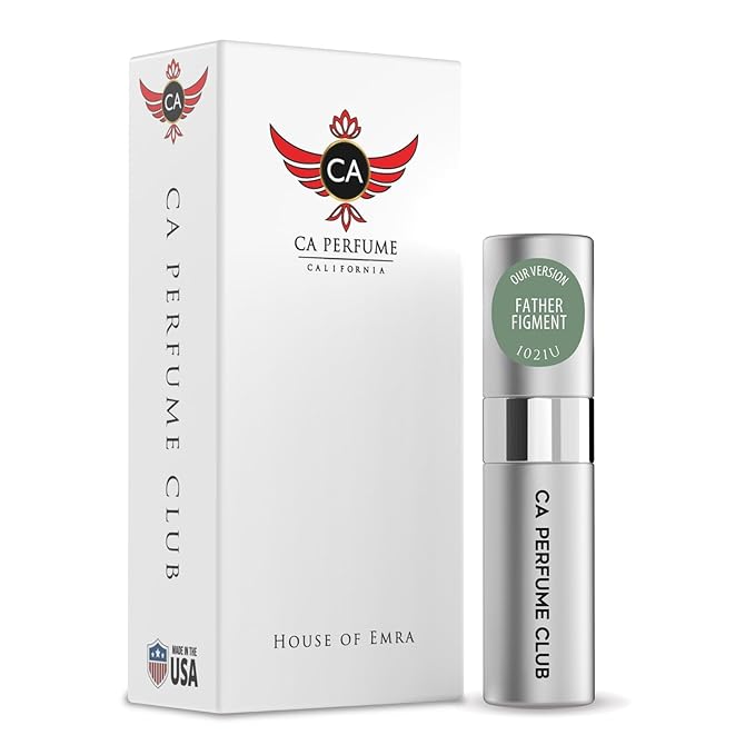 CA Perfume Impression of Father Figment for Women & Men Eau De Parfum Spray Long Lasting Woody Perfume (0.27 Fl Oz / 8ml)