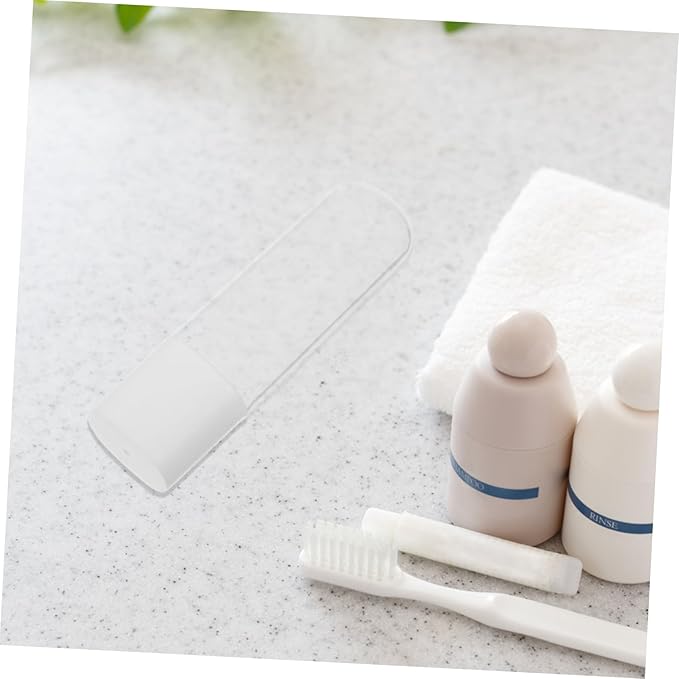 Portable Flosser Tip Storage Case Compact Holder for Electric Flosser Nozzles Go Use