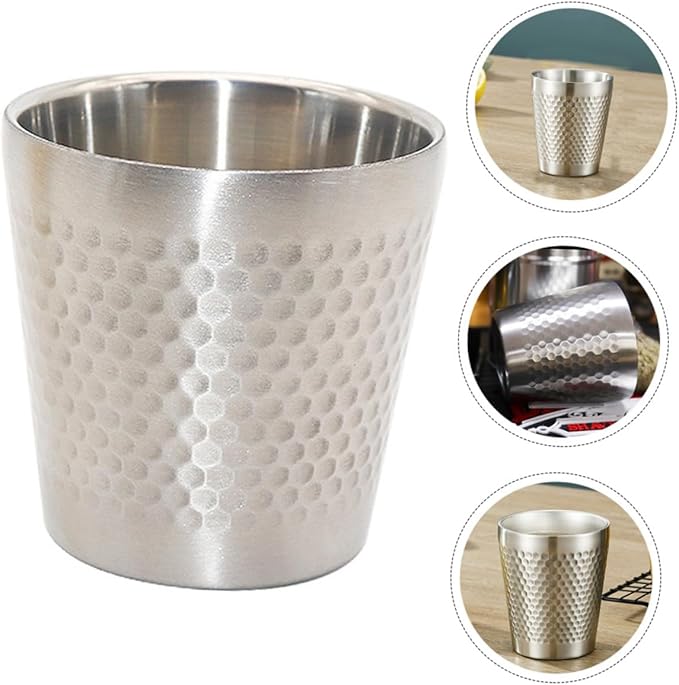 DOITOOL 1pc Stainless Steel Shaving Bowl for Men Foaming Bowl for Shaving Simple Design for Home Travel Use