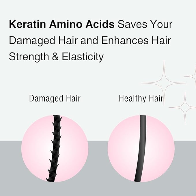 Moist Diane Sulfate Free Shampoo and Conditioner Set for Women & Men, Keratin Shampoo & Conditioner for Damaged Hair by Argan Oil, Protein& Ceramide in Japan, Paraben Free 30.4Fl Oz NIGHT REPAIR