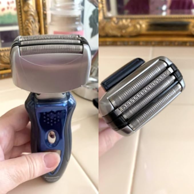 Professional Shaver Razor Blades Cartridges & Refills Set Fits for Panasonic WES9020PC,Outer Foil and Inner Blade Kit Parts for Model ES8243AA Vicue Upgraded Replacement