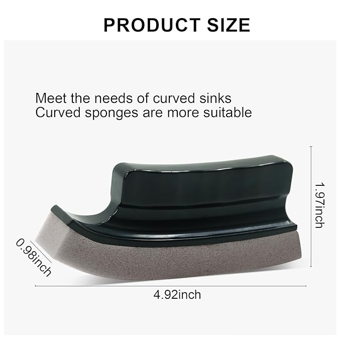 Beard Cleaner Brush for Sink: Beard Clean Up Sink, Men Beard Clean Up Use Beard Trimmings For Sink Countertops Cleaning, Clean Beard Trimmings From Sinks And Countertops (Brush)