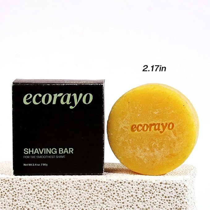 Shaving Soap Bar for Men and Women, Moisturizing Shaving Soap for Sensitive Skin