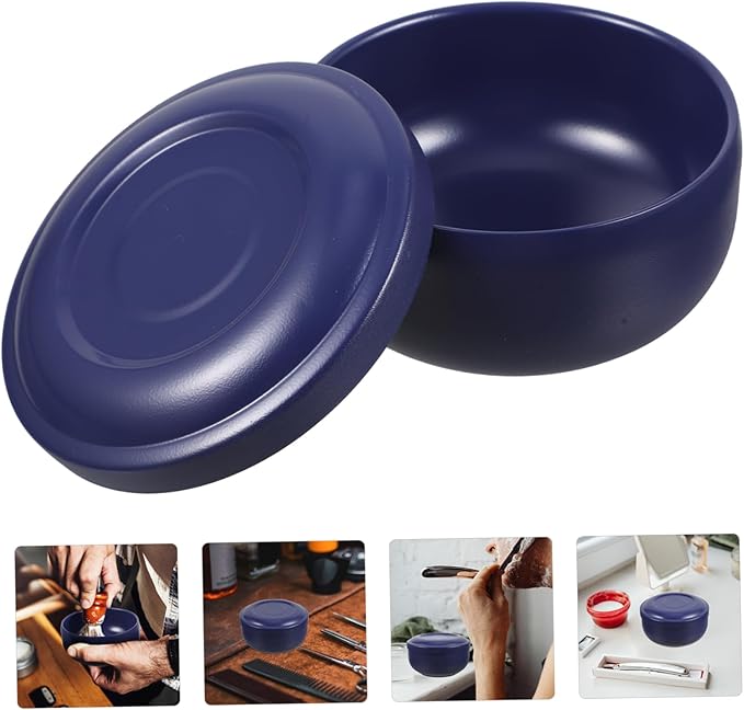 Men's Shaving Bowl Shaving Soap Bowl Shaver Bowl Reusable and Easy to Clean for Grooming Routine