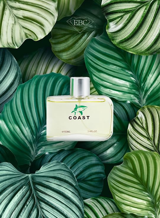 EBC-Collection, COAST GREEN Perfume for Men, 3.4oz/100ml