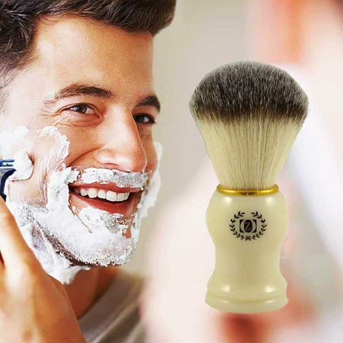 Pure Badger Soft Bristle Shaving Brush For Men - Professional Hair Shave Brush For Salon or Home - Gift For Men's Wet Shave