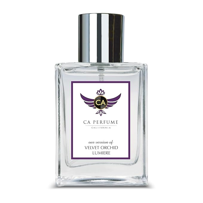 CA Perfume Impression of Velvet Orchid Lumiere for Women Amber Floral Fragrance Long Lasting Womens Perfume Eau De Parfum 1.7 Fl Oz 50ml