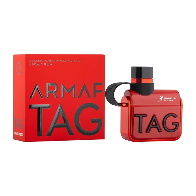 Armaf Tag Him Ummo Rosso Red Eau De Parfum For Him 100ml, Perfume for Men, Long Lasting Fragrances