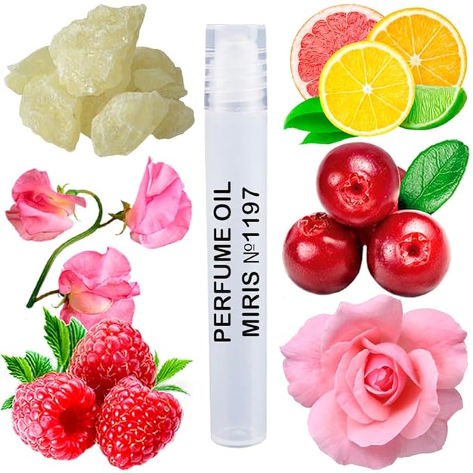 MIRIS No. 1197, Inspired by Blossom, Long-Lasting Perfume Oil for Women Roll-On, Rollerball 0.34 Fl Oz / 10 ml