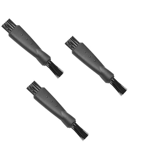 ShaverAid Electric Razor Shaver Cleaning Brush for Norelco, Braun, Remington, Panasonic, etc. (3-Pack)
