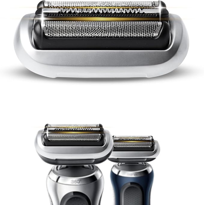 74S S7 Replacement Head for S7 Shavers, Stainless Steel Blades & Precision Foil, Smooth Shave No Pulling.