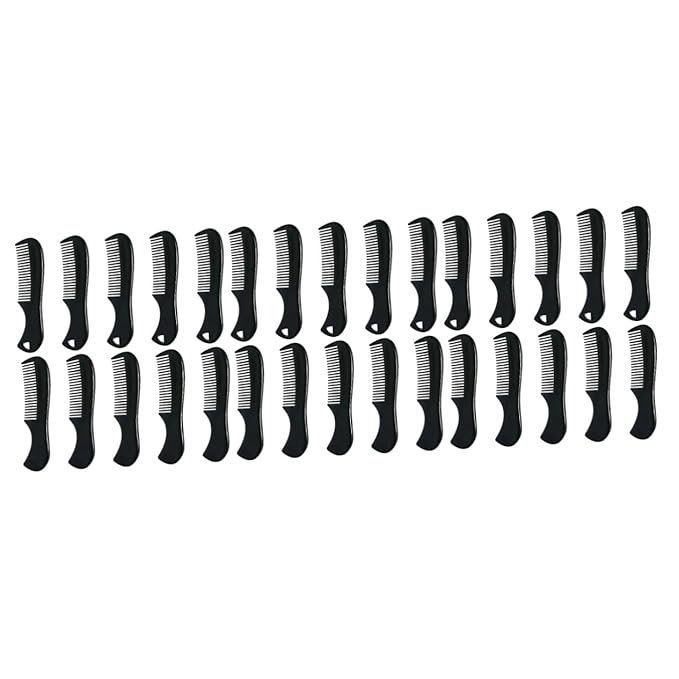 30pcs Beard Comb for Men Curly Hair Comb Men's Styling Tool Mustache Grooming Accessory