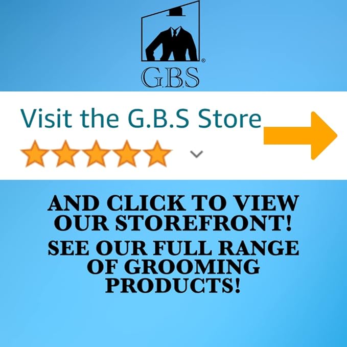 G.B.S Men's Shaving Kit 3 pc Stainless Steel Bowl Shaving Soap and Synthetic Shaving Brush Durable Makes a Gift Holiday