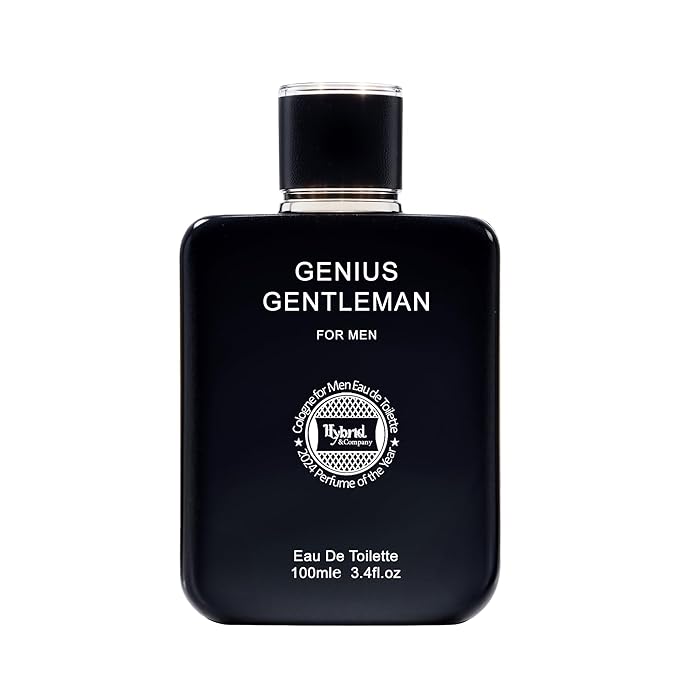 Hybrid & Company Genius Gentleman For Men Eau De Toilette Vaporisateur Natural Spray 3.4 Fl Oz