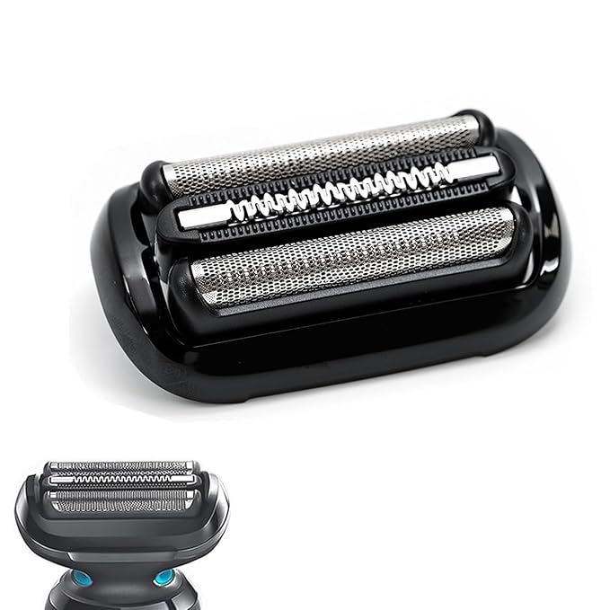 53B Replacement Head Compatible With Braun Series 5 6, 53B Wet and Dry Replacement Foil and Cutter for Braun Electric Shaver S5 S6 5409 5762