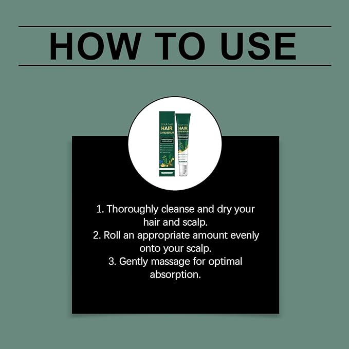20g Hair Growth Serum for Thinning Hair – Scalp Treatment with Rosemary & Ginseng to Reduce Hair Loss, Strengthen Roots, and Promote Fuller, Healthier-Looking Hair