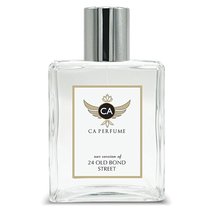 CA Perfume Impression of 24 Old Bond Street For Women & Men Fragrance Spray Bottle 3.4 Fl Oz/100ml