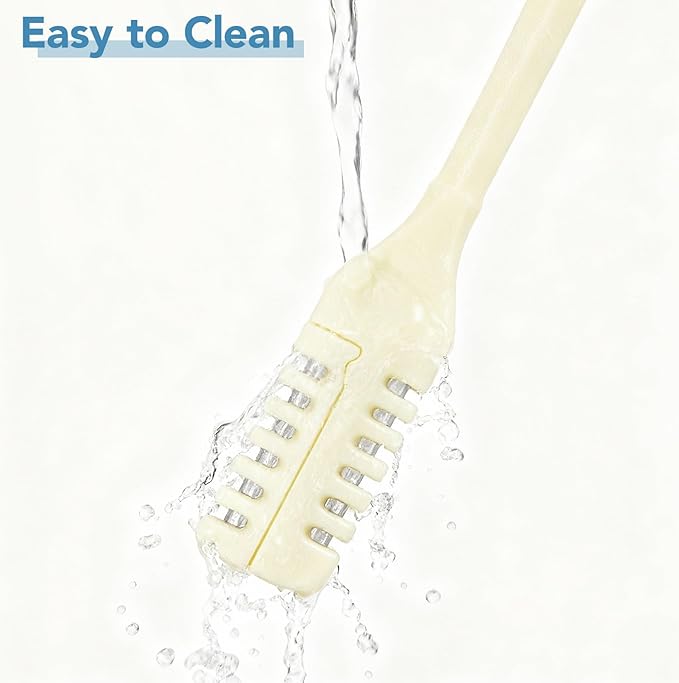 Manual Nose Hair Trimmer, Nostril Hair Remover, Portable Travel Home Daily Use Essentials with Ear Pick for Men & Women (6pcs)