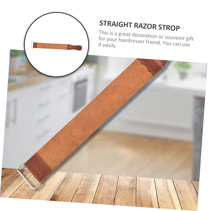 Double-sided Sharpening Cloth for Razor Shaving Hair Removal Tool Straight Razor Strop Men Beard Apron Home Use Shaver Sharpening Tool