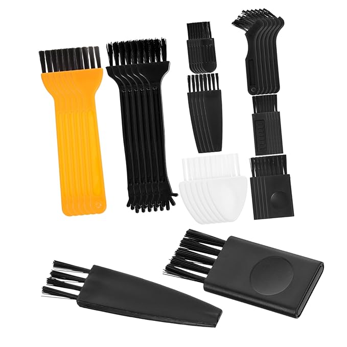 2sets Hair Clipper Cleaner Electric Shaver Brush Razor Cleaning Brush Mini Cleaning Tool Versatile Accessory 48pcs*2