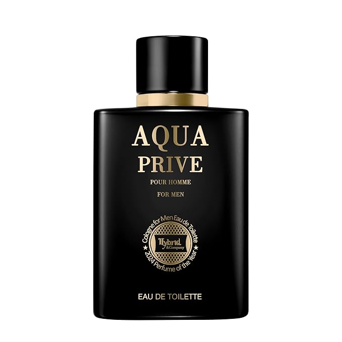 Hybrid & Company Aqua Pour Homme For Men Eau De Parfum Vaporisateur Natural Spray 3.4 Fl Oz