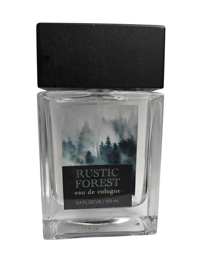 Tru Fragrance Rustic Forest Bergamot, Leather And Cedarwood Eau De Cologne 3.4.fl.oz New 100ML Unboxed