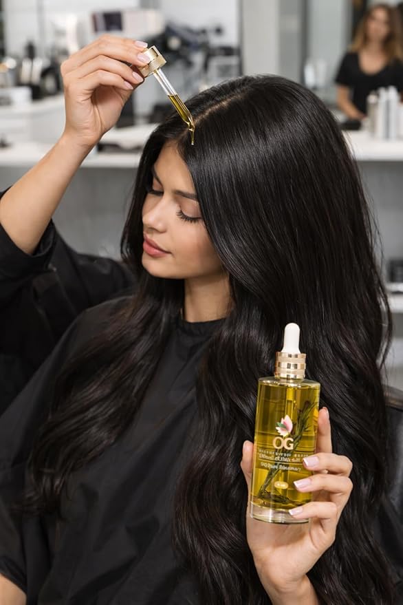 OG Pure Rosemary Hair Oil – 4 oz | Scalp Growth & Hair Strengthening Oil with Real Rosemary | Handmade, Natural Hair Care